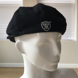 raiders flat cap